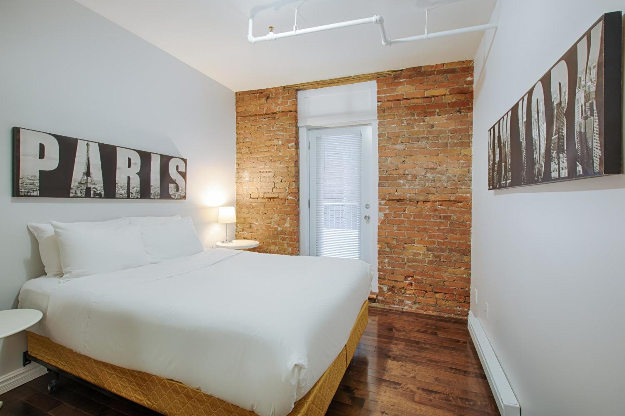 Apartament Les Lofts St-Jo - Par Les Lofts Vieux-Quebec Pokój zdjęcie